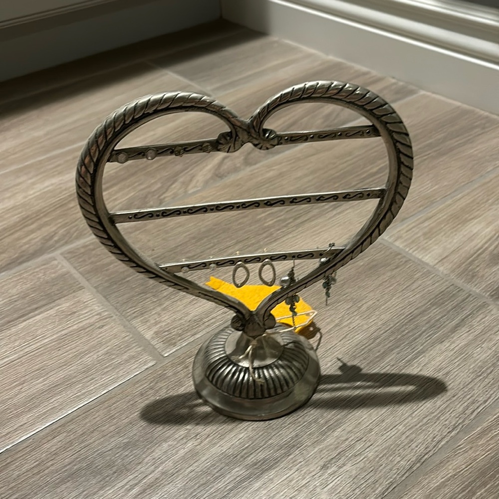 Heart Earring holder